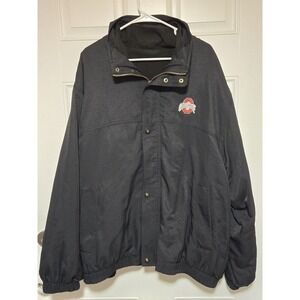 Ohio State Buckeyes Full Zip Jacket /w Liner Cutter & Buck CB Size XL Black Coat